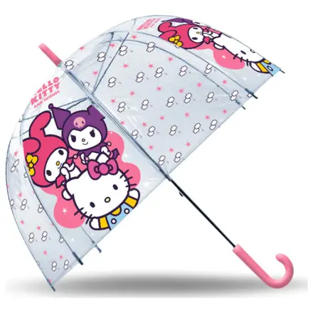 Hello Kitty Friends Przezroczysta Dziecięca Parasolka Ø70 cm zdjęcie produktu