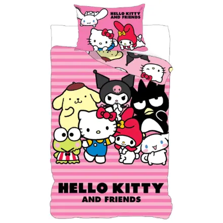 Hello Kitty and Friends poszewka na kołdrę dla maluchów/przedszkolaków zdjęcie produktu