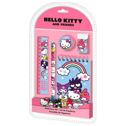 Hello Kitty and Friends Zestaw artykułów piśmienniczych - 5 sztuk zdjęcie produktu