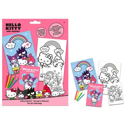Hello Kitty Friends Zestaw do Kolorowania zdjęcie produktu