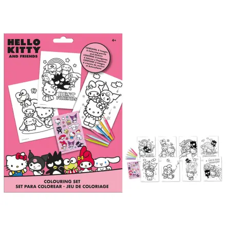 Zestaw do Kolorowania Hello Kitty and Friends z Naklejkami zdjęcie produktu