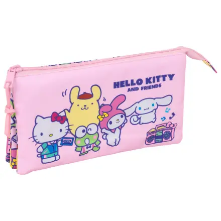 Hello Kitty & Friends potrójny piórnik zdjęcie produktu