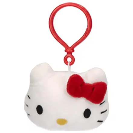 Hello Kitty Head 3D pluszowa figurka Hanger, zawieszka do torby 11 cm zdjęcie produktu