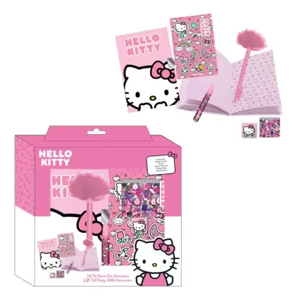 Hello Kitty Zestaw pamiętnika termékfotója