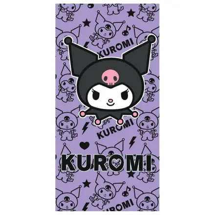 Hello Kitty Kuromi Chaos Ręcznik 70x140 cm zdjęcie produktu