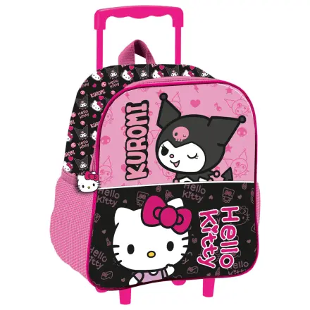Hello Kitty & Kuromi wózek na kółkach 32cm zdjęcie produktu