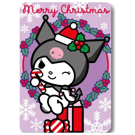 Hello Kitty Kuromi Świąteczny koc polarowy zdjęcie produktu