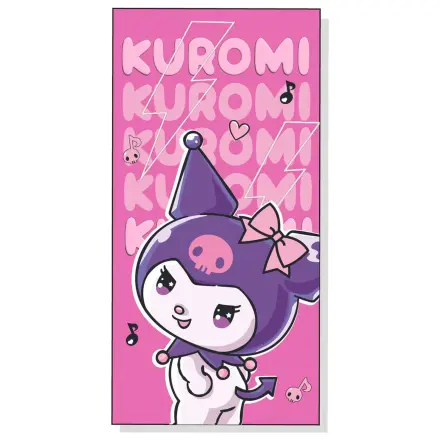 Hello Kitty Kuromi ręcznik plażowy z mikrofibry zdjęcie produktu