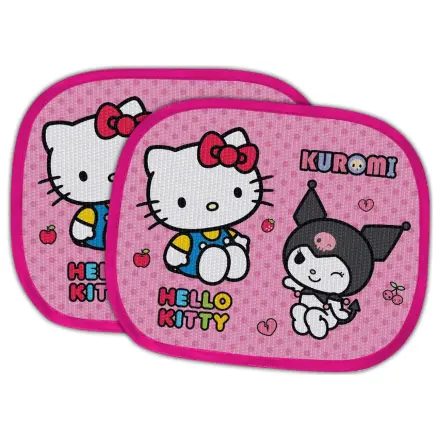 Hello Kitty Kuromi Samochodowe Osłony Przeciwsłoneczne na Okno, 2-pak zdjęcie produktu