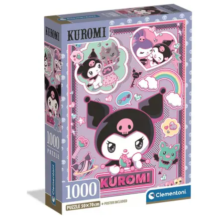 Hello Kitty Kuromi puzzle 1000 sztuk zdjęcie produktu