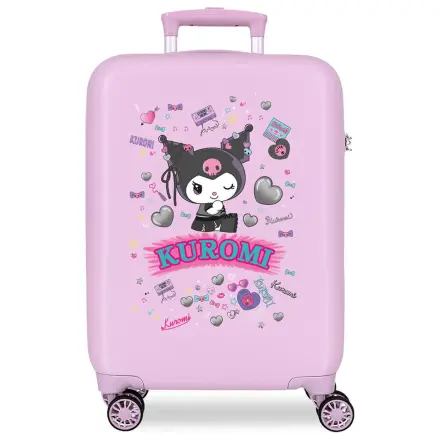 Walizka Hello Kitty Kuromi Retropop ABS trolley 55cm zdjęcie produktu