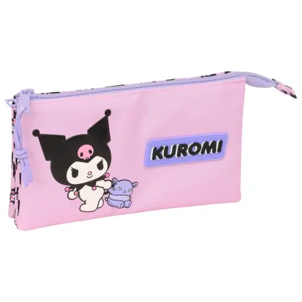 Hello Kitty Kuromi potrójny piórnik zdjęcie produktu