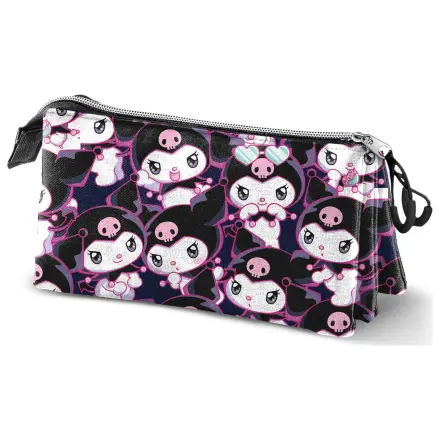 Hello Kitty Kuromi potrójny piórnik zdjęcie produktu