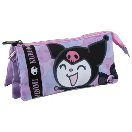Hello Kitty Kuromi potrójny piórnik zdjęcie produktu