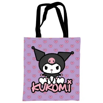 Torba płócienna Hello Kitty Kuromi, torba na zakupy 44 cm zdjęcie produktu