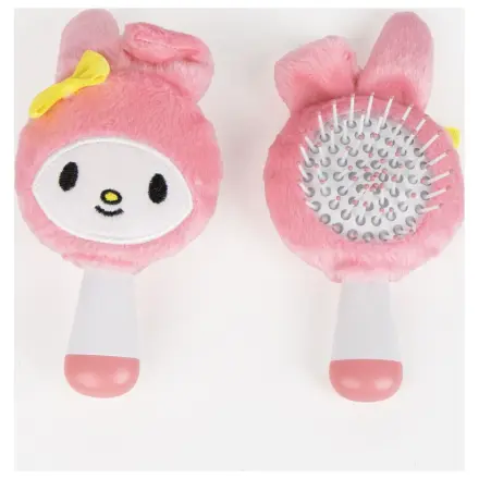 Hello Kitty Melody Mini pluszowa szczotka do włosów i grzebień 13 cm zdjęcie produktu