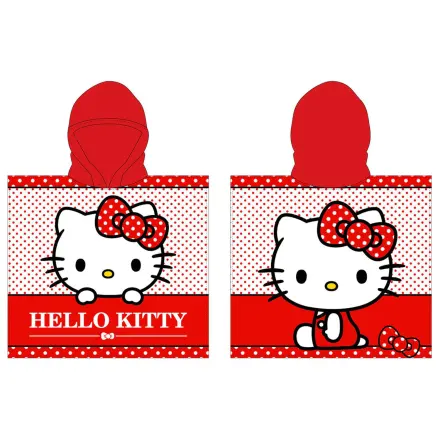 Hello Kitty ręcznik ponczo z mikrofibry zdjęcie produktu