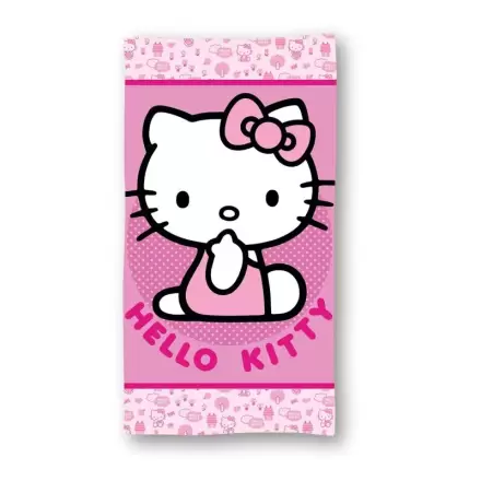 Ręcznik plażowy z mikrofibry Hello Kitty zdjęcie produktu
