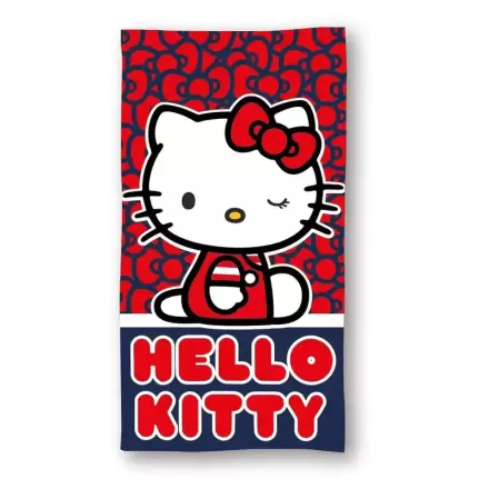 Hello Kitty ręcznik plażowy z mikrofibry zdjęcie produktu