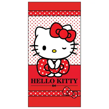 Hello Kitty ręcznik plażowy z mikrofibry zdjęcie produktu