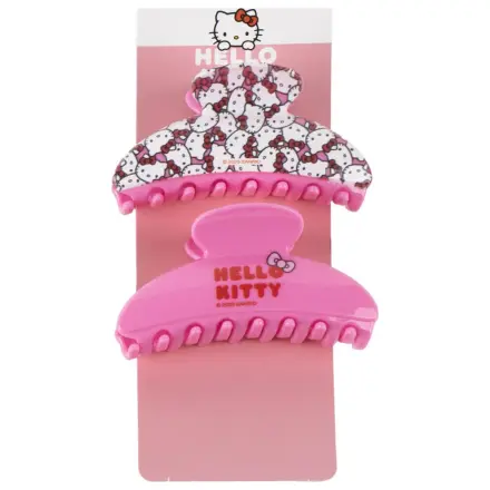 Hello Kitty Pink Hair Clip Set, 2 sztuki zdjęcie produktu