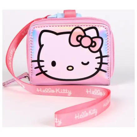 Hello Kitty Pink Iridescent Portfel zdjęcie produktu