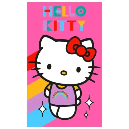 Hello Kitty Rainbow ręcznik do rąk, ręcznik do twarzy, ręcznik zdjęcie produktu