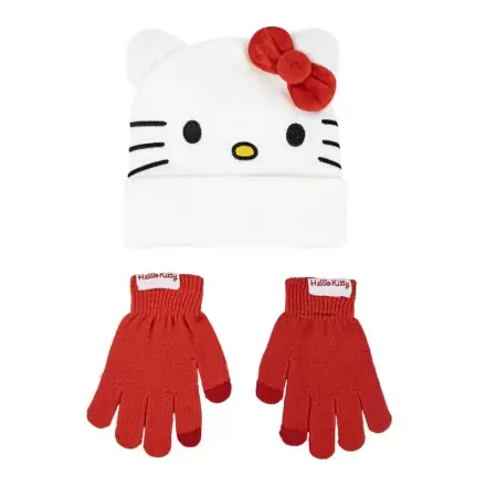 Zestaw Hello Kitty: czapka i rękawiczki zdjęcie produktu