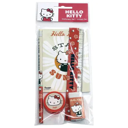 Hello Kitty Stay Sunny Zestaw artykułów piśmiennych, 5 części zdjęcie produktu