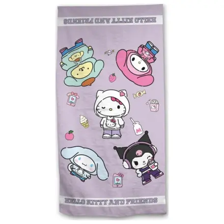 Hello Kitty Ręcznik Plażowy 100% Bawełna 90x170cm zdjęcie produktu