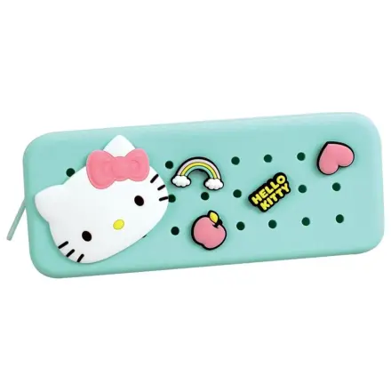 Silikonowy piórnik Hello Kitty z przypinkami zdjęcie produktu