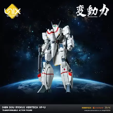 Hen Dou Ryoku Veritech Diecast Figurka Akcji VF-1J 21 cm termékfotója