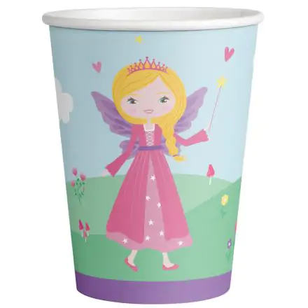 Princesses kubki papierowe, 8 sztuk, 250 ml zdjęcie produktu