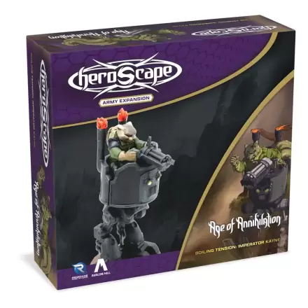 Heroscape Rozszerzenie Armii Boiling Tension: Imperator Kayne Wersja Angielska zdjęcie produktu