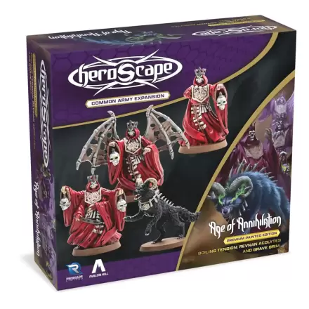 Heroscape Rozszerzenie Armii Boiling Tension: Revnan Acolytes & Grave Grim Wersja Angielska zdjęcie produktu
