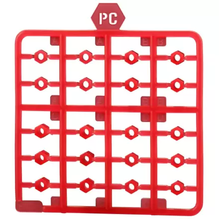 Hexa Gear Plastic Model Kit Accessory Set 1/24 Ex Unit 002 Hexa G-R.A.M Red Ver. - Zestaw Akcesoriów do Plastikowego Modelu zdjęcie produktu