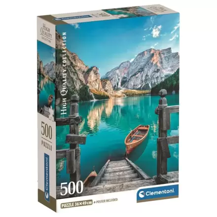 Wysokiej jakości puzzle Jezioro Braies 500 elementów zdjęcie produktu