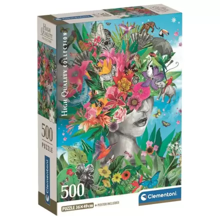 Puzzle High Quality Head in the Jungle 500 elementów zdjęcie produktu