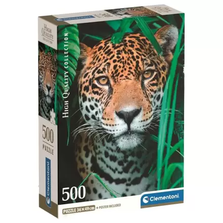 Puzzle High Quality Jaguar in the Jungle 500 elementów zdjęcie produktu