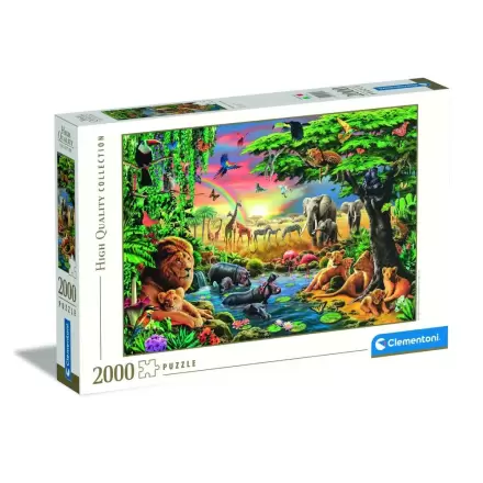 High Quality Puzzle Afrykańskie Zgromadzenie 2000 elementów termékfotója