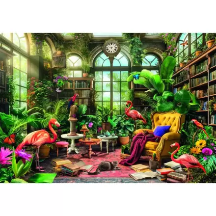 Wysokiej Jakości Puzzle The Greenhouse Library 1000 elementów termékfotója