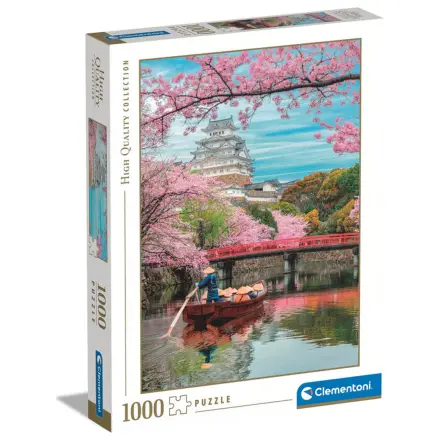 Zamek Himeji wiosną puzzle 1000 elementów zdjęcie produktu