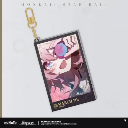 Honkai: Star Rail Countdown Departure Series Akrylowy Breloczek March 7th Brokatowy 9 cm zdjęcie produktu