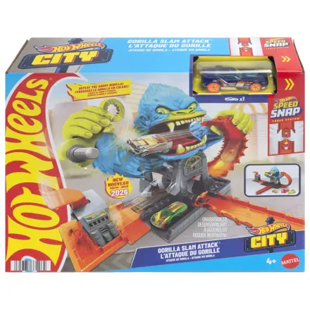 Hot Wheels City Gorilla Slam Attack zestaw do zabawy zdjęcie produktu