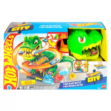 Hot Wheels City Zestaw do zabawy T-Rex Blaze Battle zdjęcie produktu