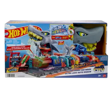 Hot Wheels City Ultra Myjnia Samochodowa Rekina zdjęcie produktu