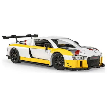 Hot Wheels Elite Mattel Brick Shop Zestaw Klocków Budowlanych 1/16 '15 Audi R8 LMS zdjęcie produktu