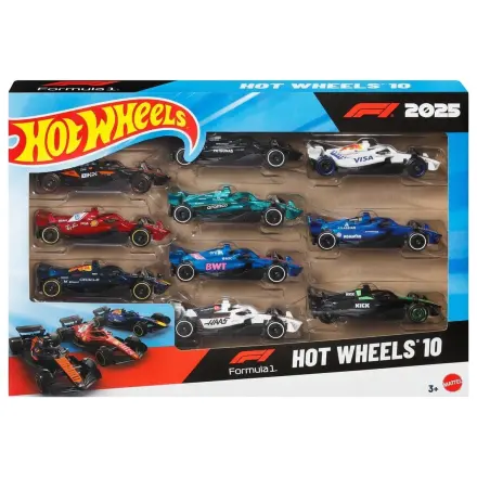 Hot Wheels F1 zestaw 10 samochodów zdjęcie produktu