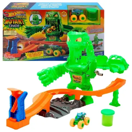 Hot Wheels Monster Trucks Mutant Chaos Monster Takedown Zestaw do zabawy zdjęcie produktu