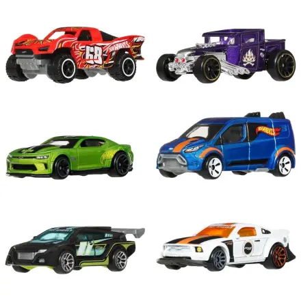 Hot Wheels Silver Series Die-Cast Pojazd 6-Pak 1/64 Legends zdjęcie produktu